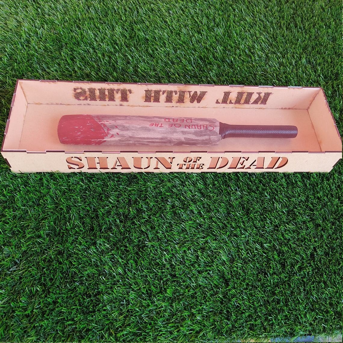 Shaun of the Dead Replica Cricket Bat Big Miniature Best Etsy
