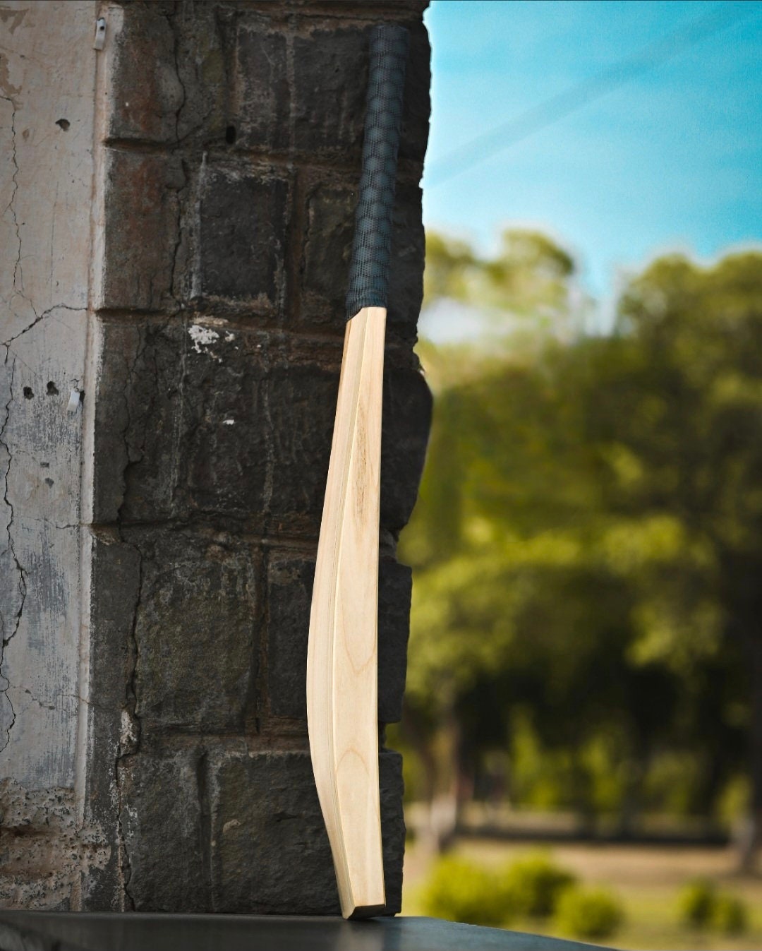 50MM Monster Edge Cricket Bat , Double Pressed, Punch Ping, Ready to