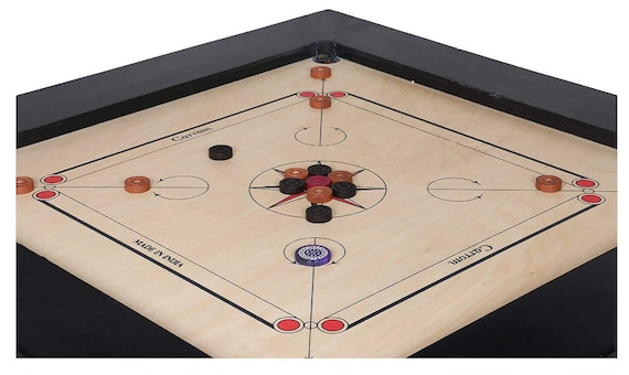 Professional Club Carrom Board 35 Lbs Weight Club Board Game Champion Carrom Board approved Used in National Tournament WITH COVER Etsy Canada