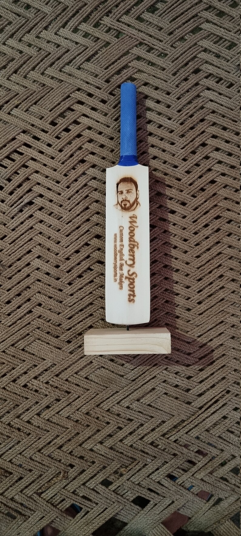 Engraved photo Text Mini Cricket Bat Gift Cricket Bat Etsy