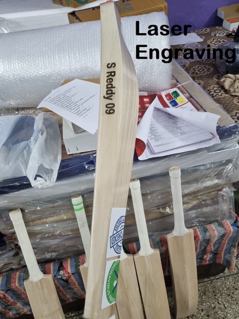 Custom Cricket Bat Handcrafted for Victory the Bespoke Etsy