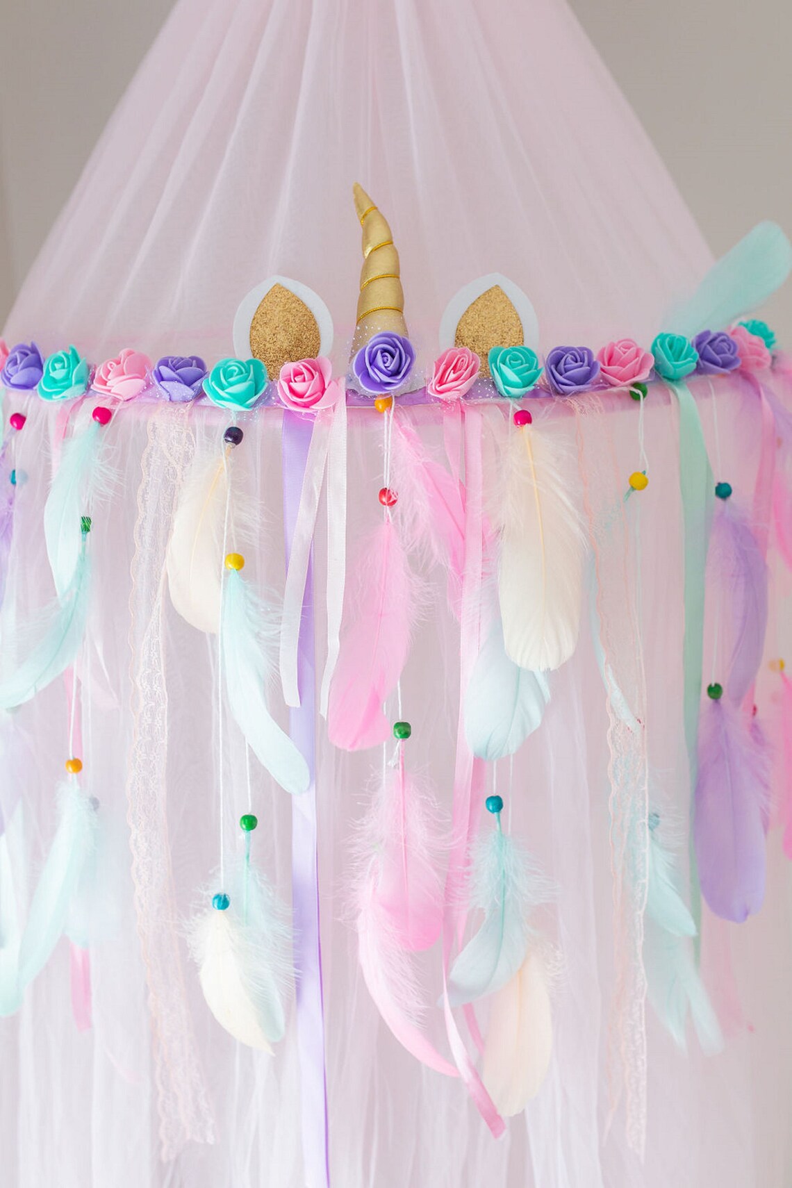 Bed canopy for girl canopy for girls bed princess bed canopy Etsy