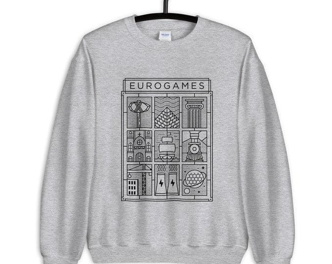 Eurogames Board Game Sweatshirt