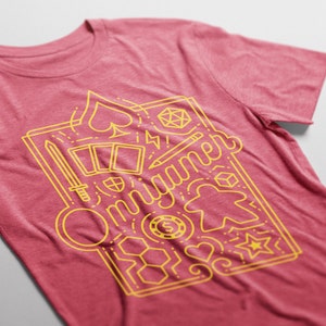 Omnigamer Board Gaming T-Shirt Unisexe