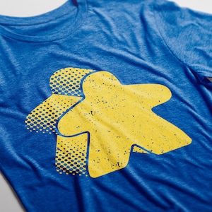 Colored Meeple Board Game Unisex T-Shirt