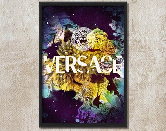 Versace Wall Art Etsy
