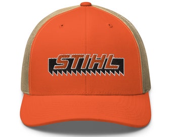 STIHL Chainsaws Outdoor Landscaping Forestry Arborist Classic Trucker Patch Hat Accessories | Stihl Chainsaws Outdoor Landscaping Forestry  main image 3