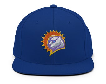 Orlando Solar Bears ECHL Snapback Hat, Embroidered Logo