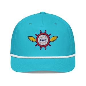 Cappello da baseball vintage Seattle Pilots con corda SPEDIZIONE GRATUITA