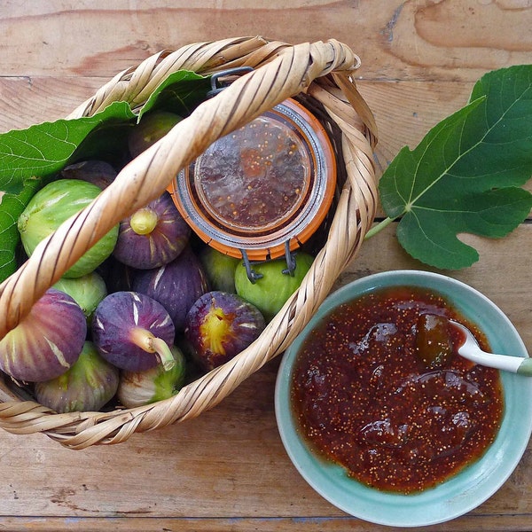 Home Made Marmalade Fig- With fresh figs from Lesvos island,Greece 380g-100% Natural-No preservatives-Gluten free
