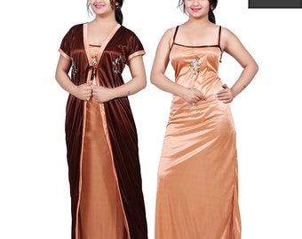 satin night dresses online