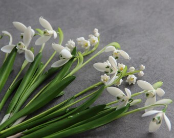 専用出品　スノードロップガーデン雑貨おまとめセット スノードロップのクリスマスギフト、冷たい磁器の花、人工スノー