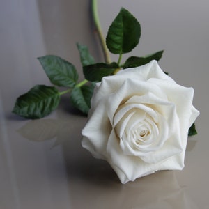 Cold porcelain rose, Real touch flowers, artificial rose, rose for Gift or home decor, Polymer clay roses