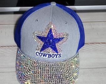 Cowboys Bling Cap - Etsy