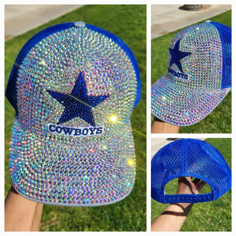 Dallas Cowboys Bling Cap - Etsy