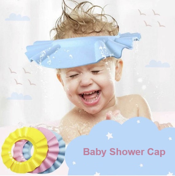 BABY SHOWER CAP Baby Bath Cap New Baby Gift Baby Shampoo Etsy