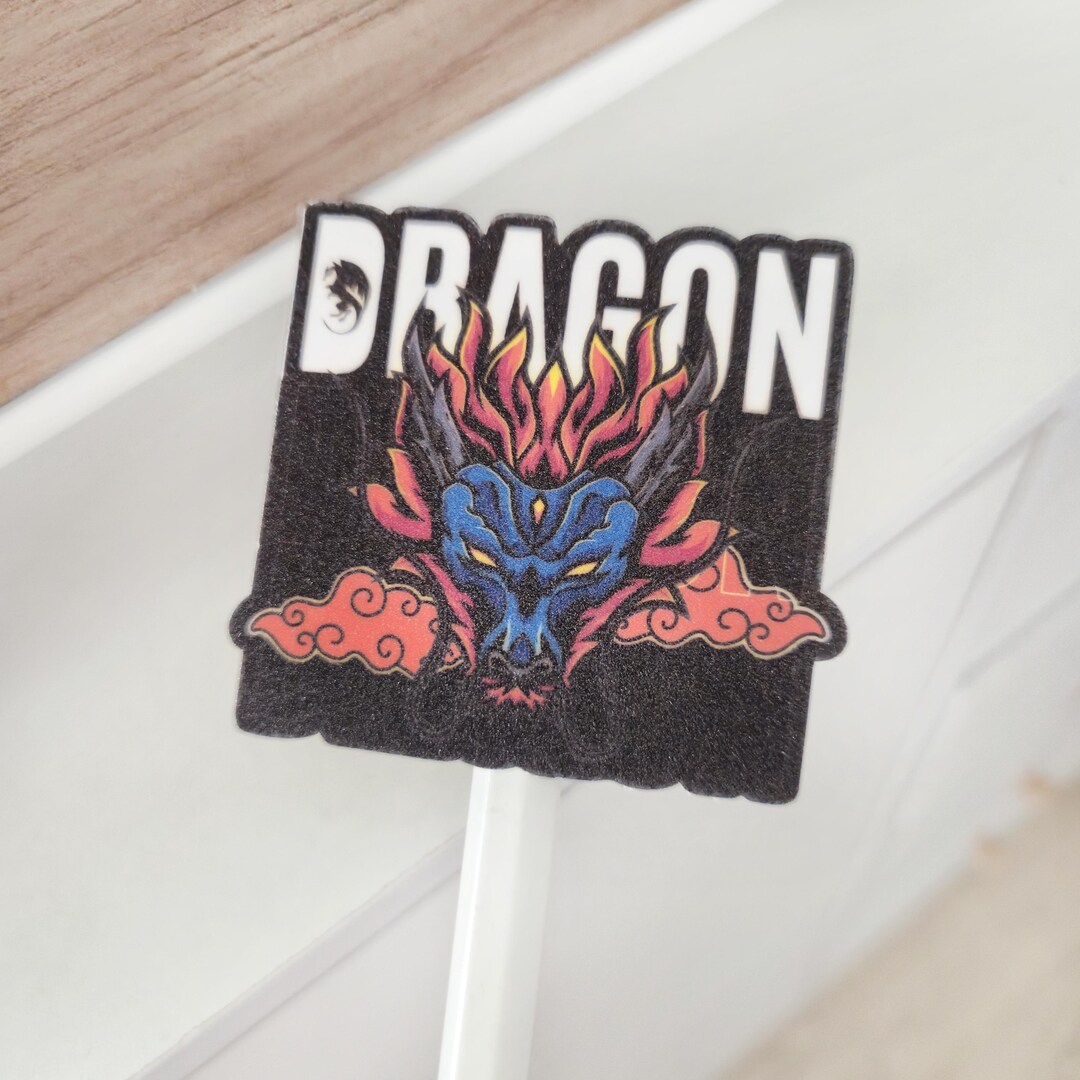 Dragon Sticker Fantasy Myths & Folklore Ancient Mystical Magic ...