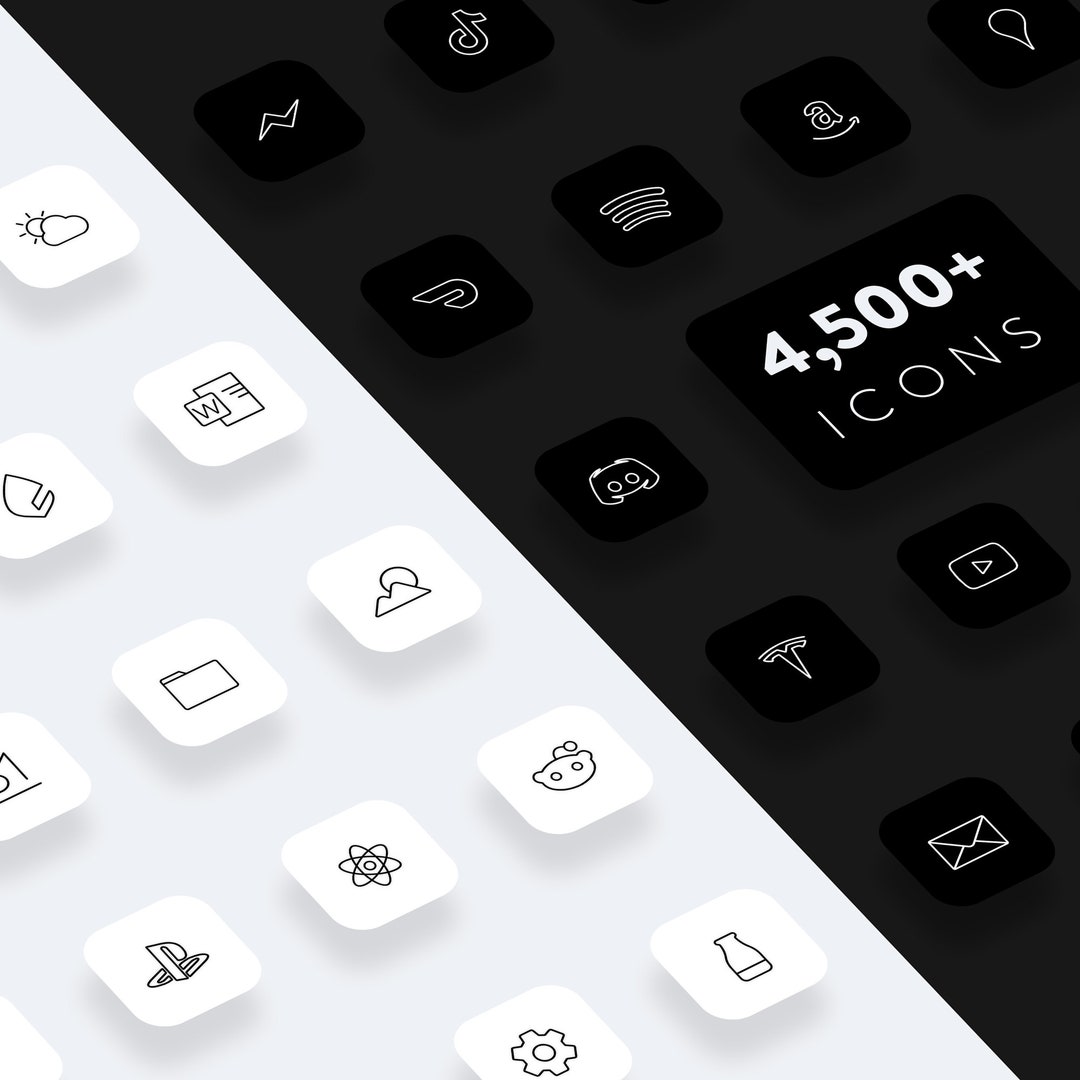Lines – Ios 17 Icons for iPhone & iPad - Etsy