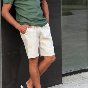 Men's Linen Shorts Sewing Pattern PDF, Men's Shorts Pattern, Easy ...