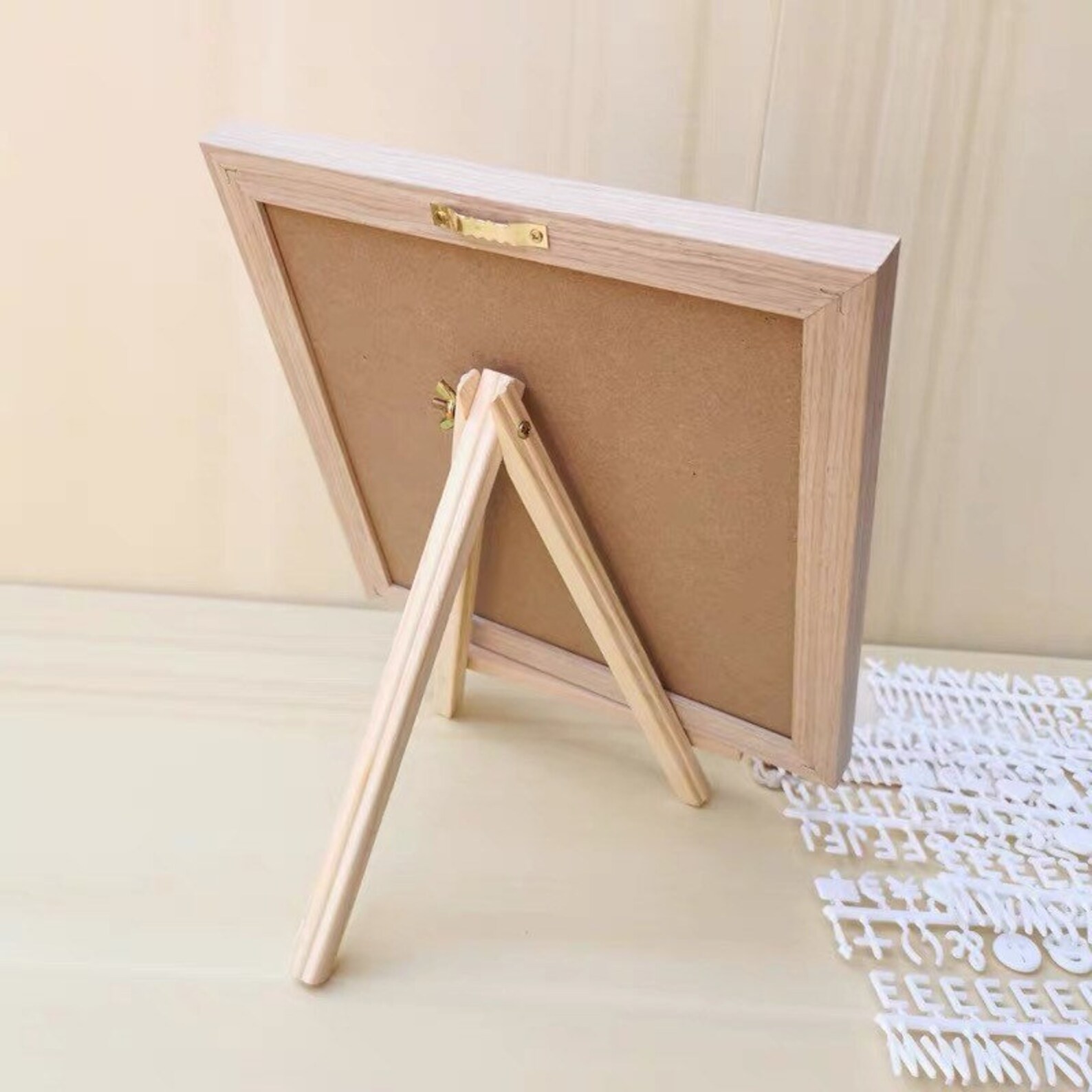 Wooden Frame Message Board Changeable letter board Home Etsy