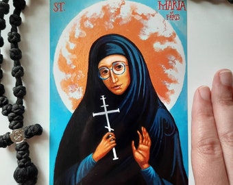 Saint Maria Skobtsova of Paris Icon Print - Orthodox Christian Icons