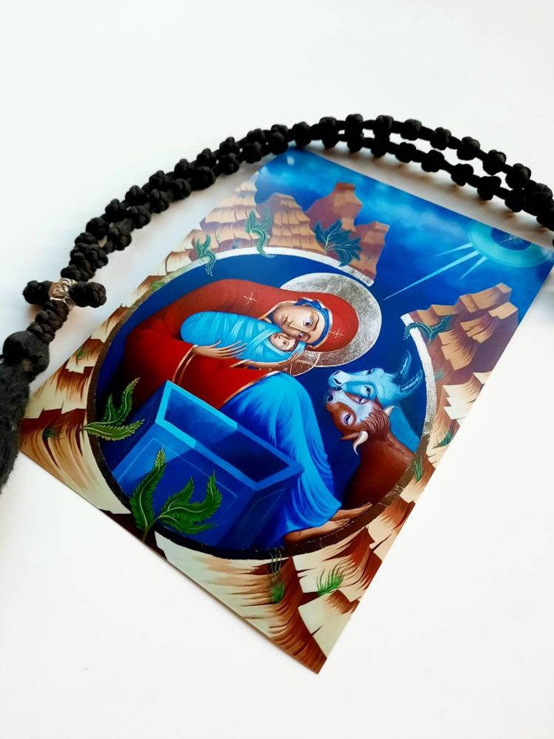 Nativity of Our Lord Jesus Christ Icon Print Christmas Print Etsy