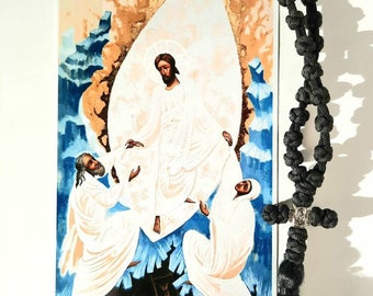 Harrowing of Hell Icon Print - Resurrection Icon Print