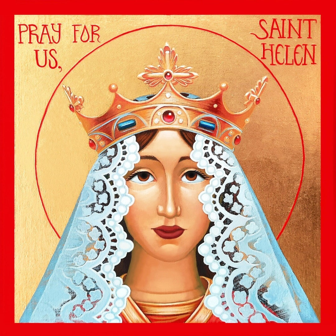 Saint Helen Icon Print St Helena Mother of Emperor Constantine and