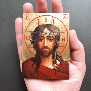 ウラジミールの聖母の手描きイコン - 伝統的な正教会のイコン画 - Etsy