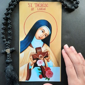 Saint Thérèse of Lisieux Icon Print - Byzantine Catholic Icons