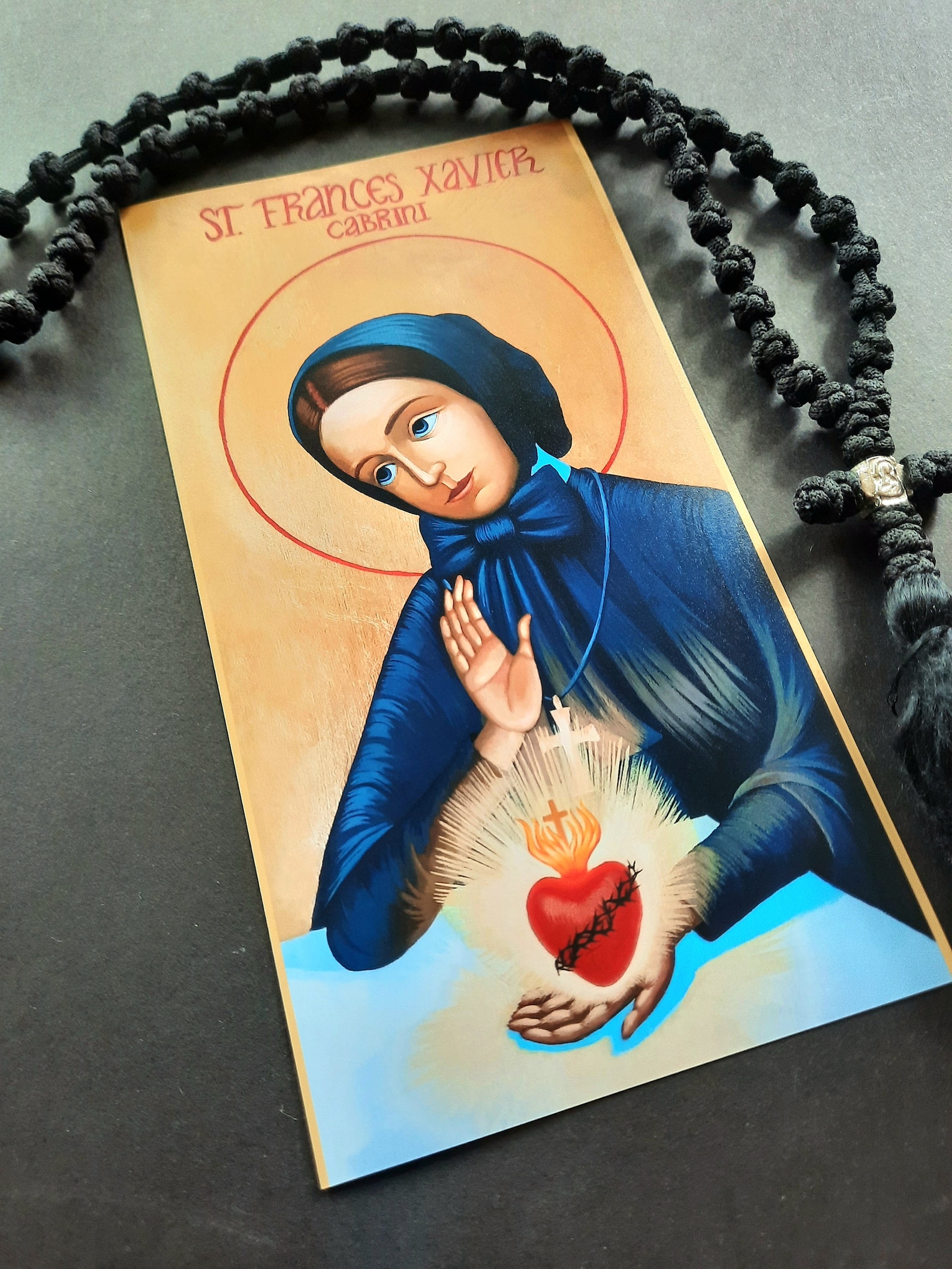 Mother Cabrini Icon Print - Saint Frances Xavier Cabrini Holding the ...