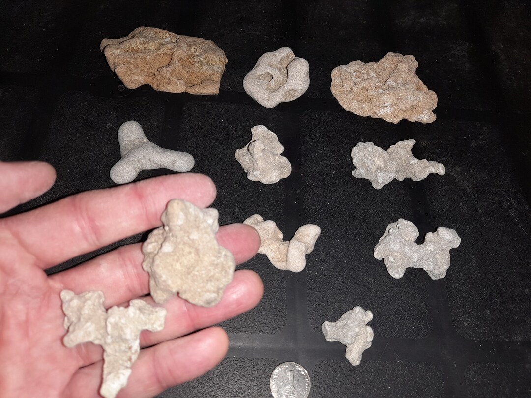Collectable Rocs Fulgurites, Lot of 11 Fulgurites, Fulgurites, Funny Rocks, Collectable ...