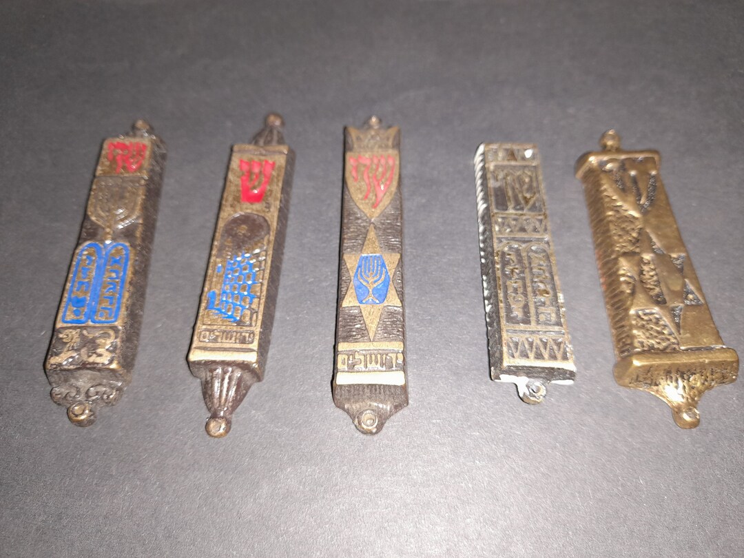 Mezuzah Antique Mezuzah Mezuzah Case Hamsa Home Décor Etsy