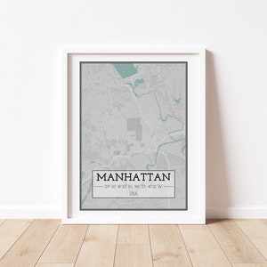 Mappa di Manhattan, KS Street