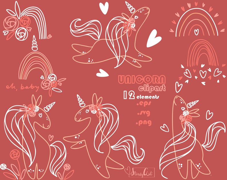 Free Free Unicorn Pieces Svg 619 SVG PNG EPS DXF File