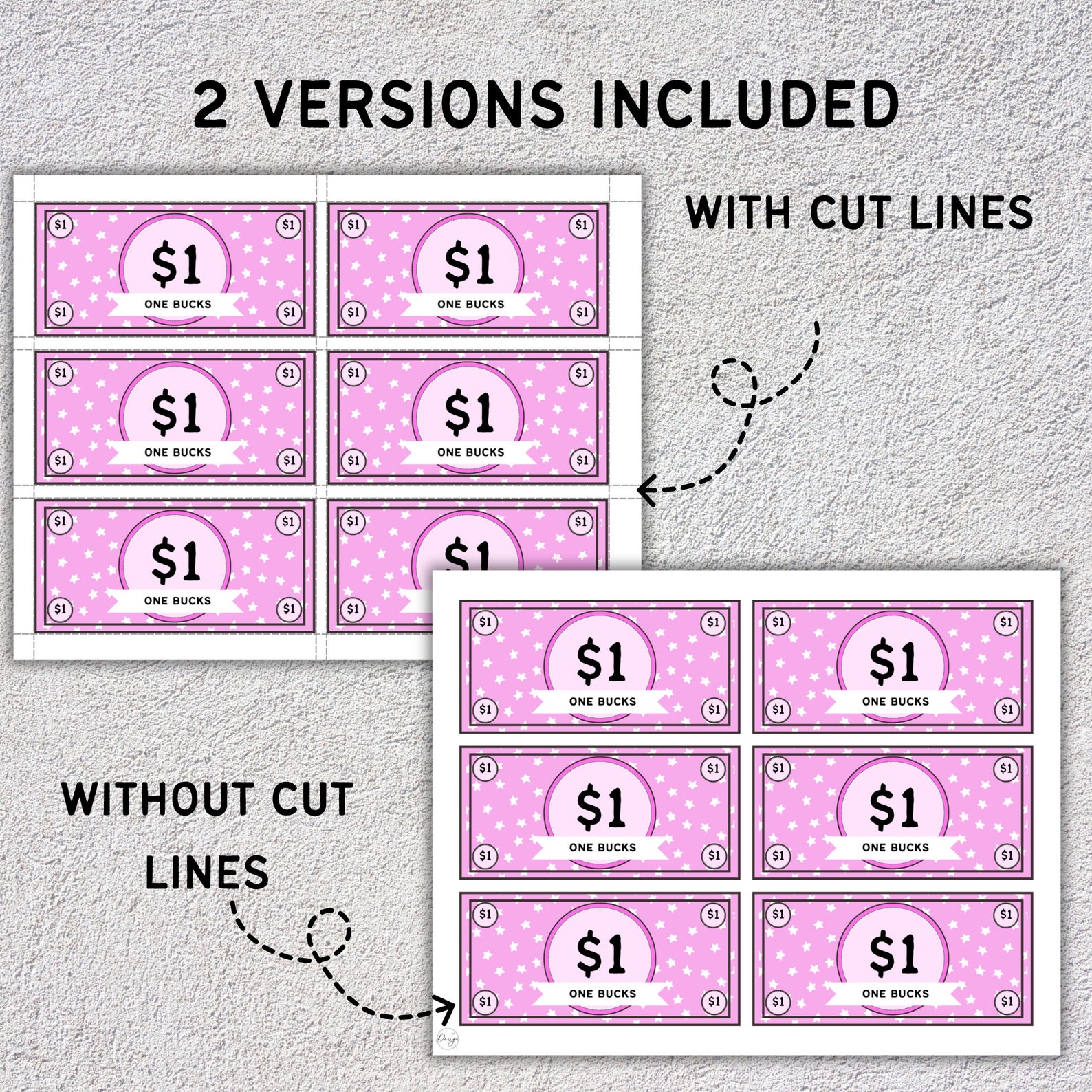 Editable Kids Reward Bucks Printable - Il 1588xN.6156830017 Hgjb 