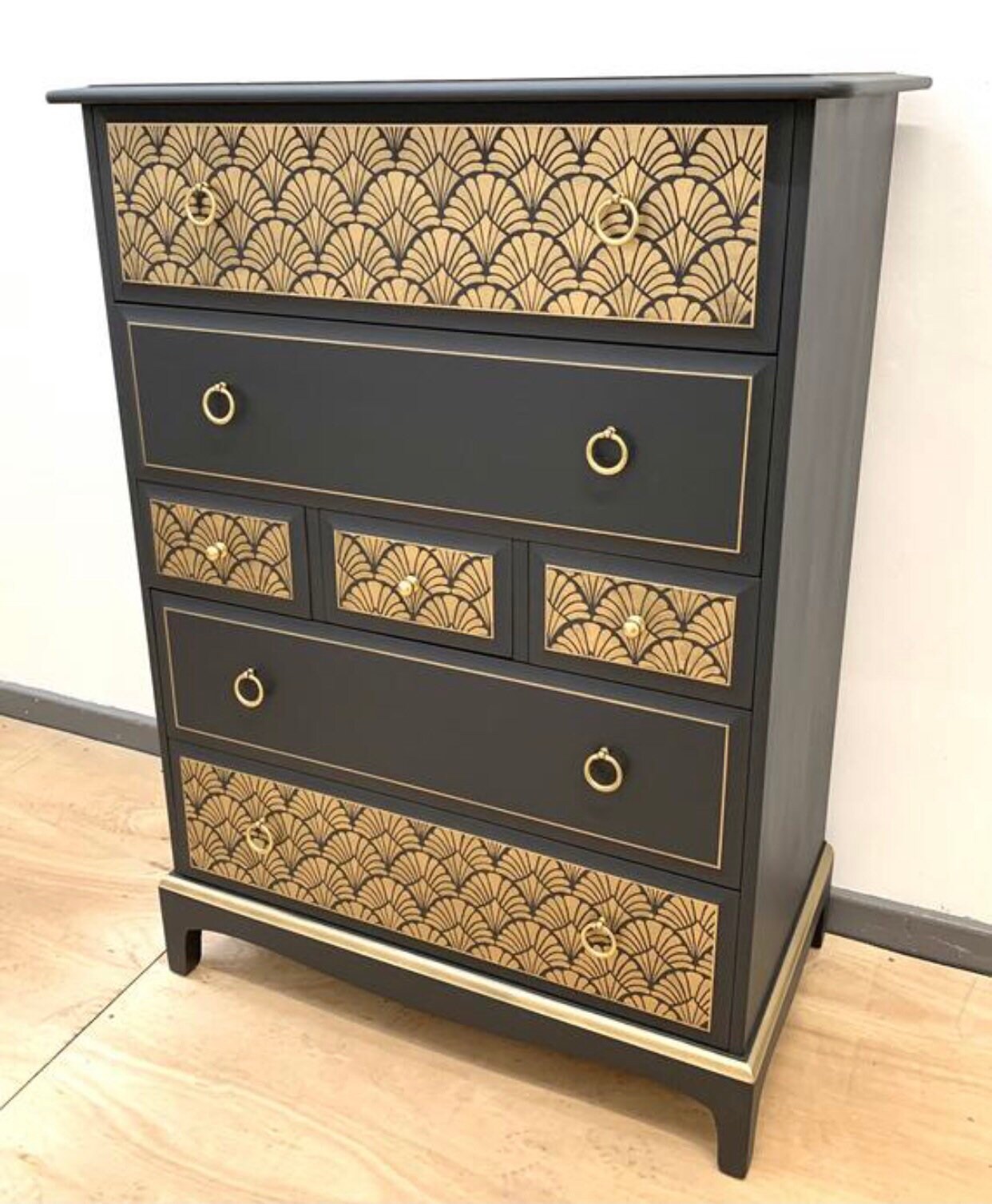 Stag Minstrel tallboy chest of drawers bedroom furniture Etsy