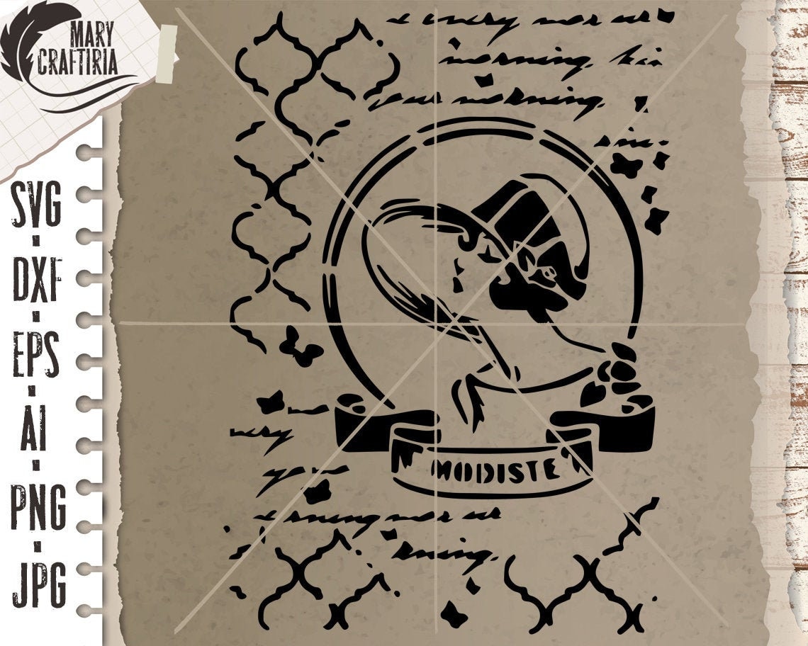 Stencil Lady svg, Stencil portrait girl svg, stencil woman svg, dxf, Files  for Cricut, Silhouette, Cameo, Digital Files Instant Download