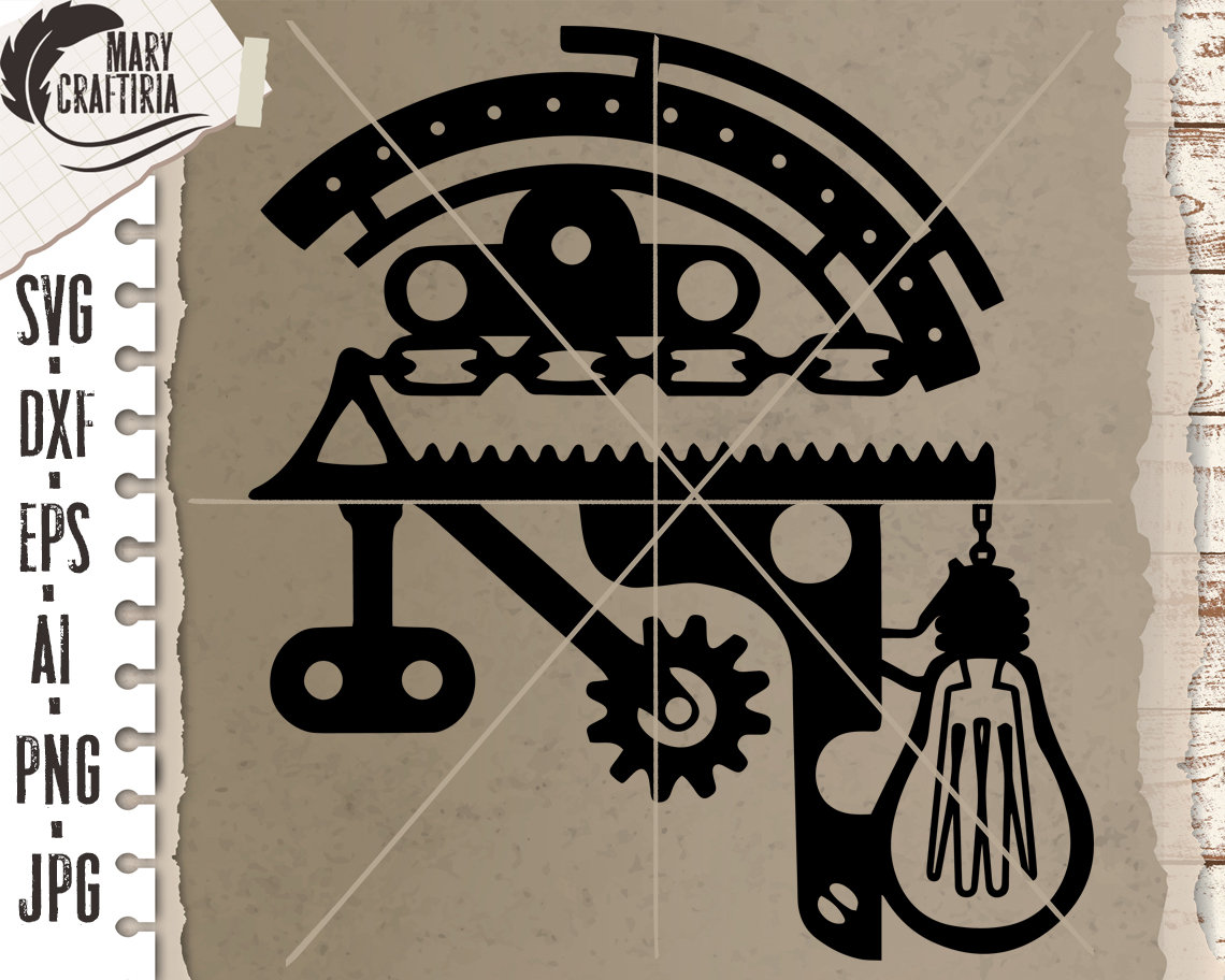Steampunk Clipart Svg Dxf Eps Files for Cricut Silhouette - Etsy Canada
