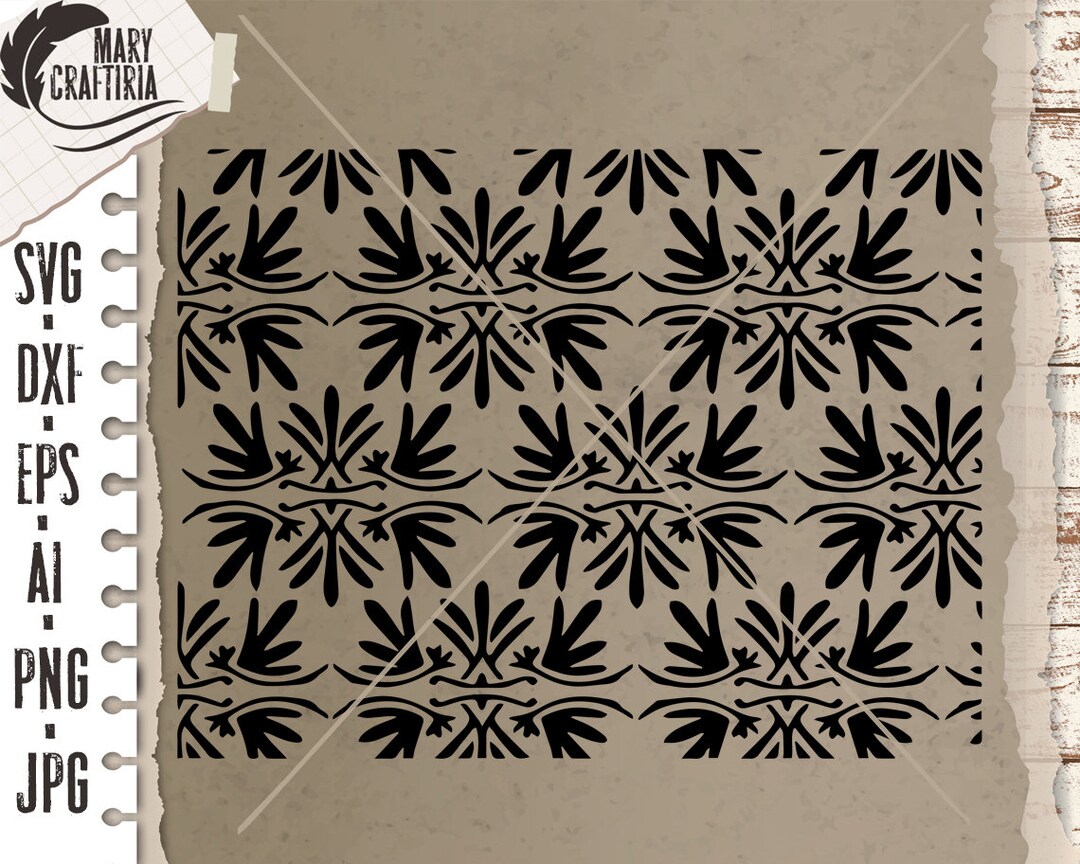 Stencil Background Svg, Stencil Dxf, Svg, Png, Ai, Files for Cricut