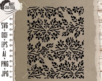 Stencil Background Svg, Stencils Background Svg, Stencil Dxf, Svg