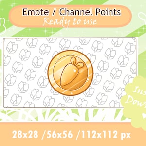 Carrot Channel Point/Emote