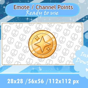Primo Star Channel Point / Emote (Gold)
