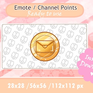 Envelope Channel Point/Emote
