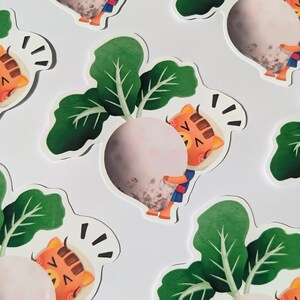 Sticker Navet Porcelette