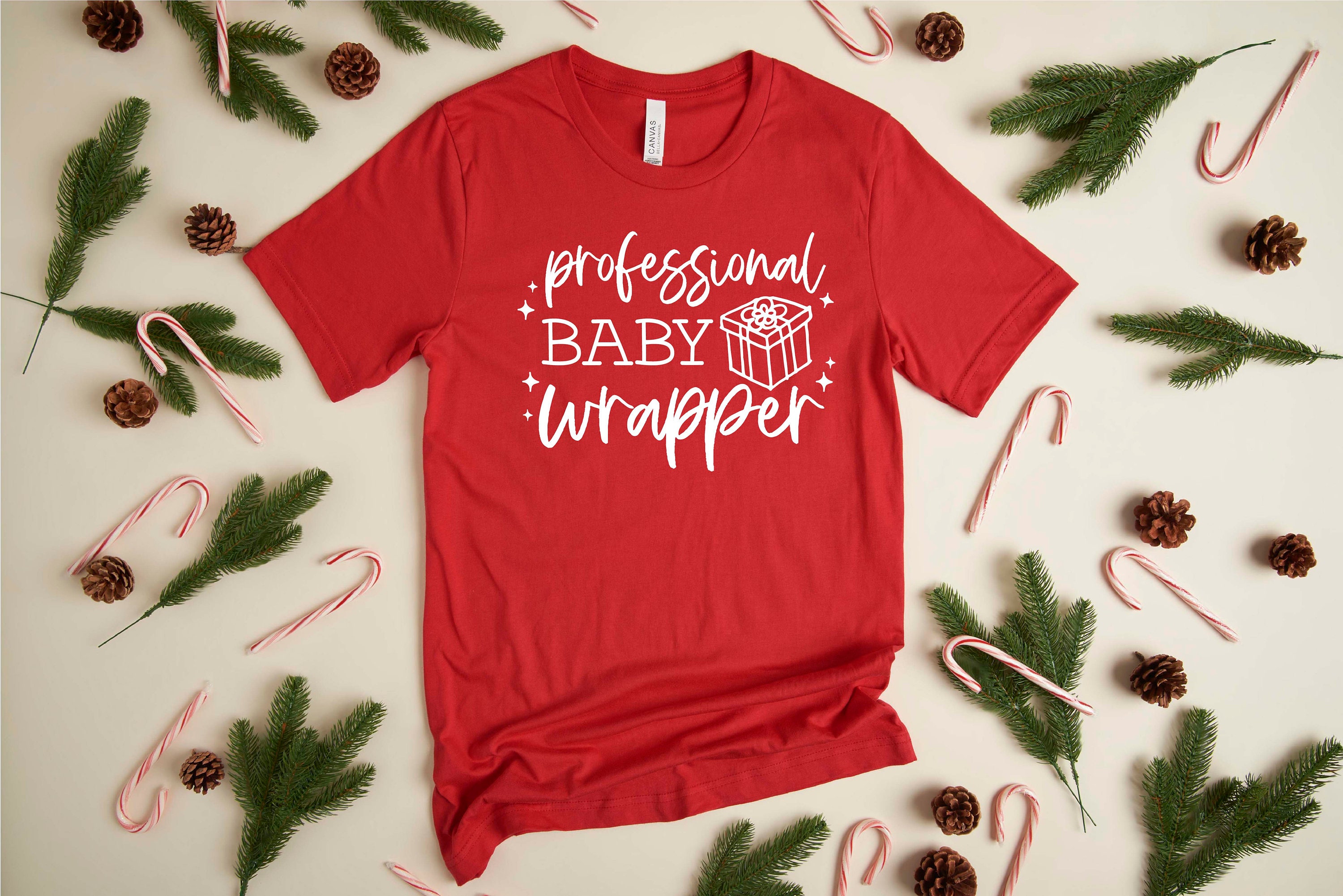 Discover Professional Baby Wrapper Shirt - Funny Christmas Shirt - Gift for Mother - Matching Christmas Shirt