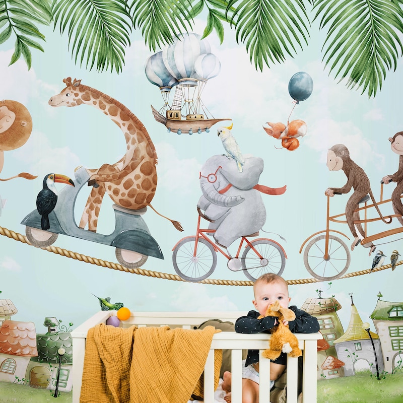 Kids Room Wallpaper Etsy — free download