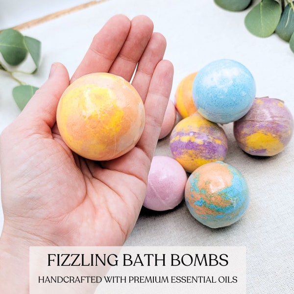 Relaxing Bath Fizzers Jumbo Strawberry Bath Bomb Lavender Bath Bomb Coconut Bath Bomb Soothing Relaxing Spa Bath