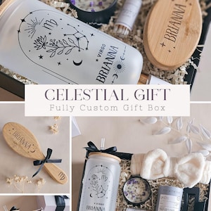 Taurus Gift Box Birthday Gift Astrology Gift for Woman Pisces Gift Zodiac Gift Idea Witchy Gift Gemini Spa Gift Basket for Saggitarius Gift image 10