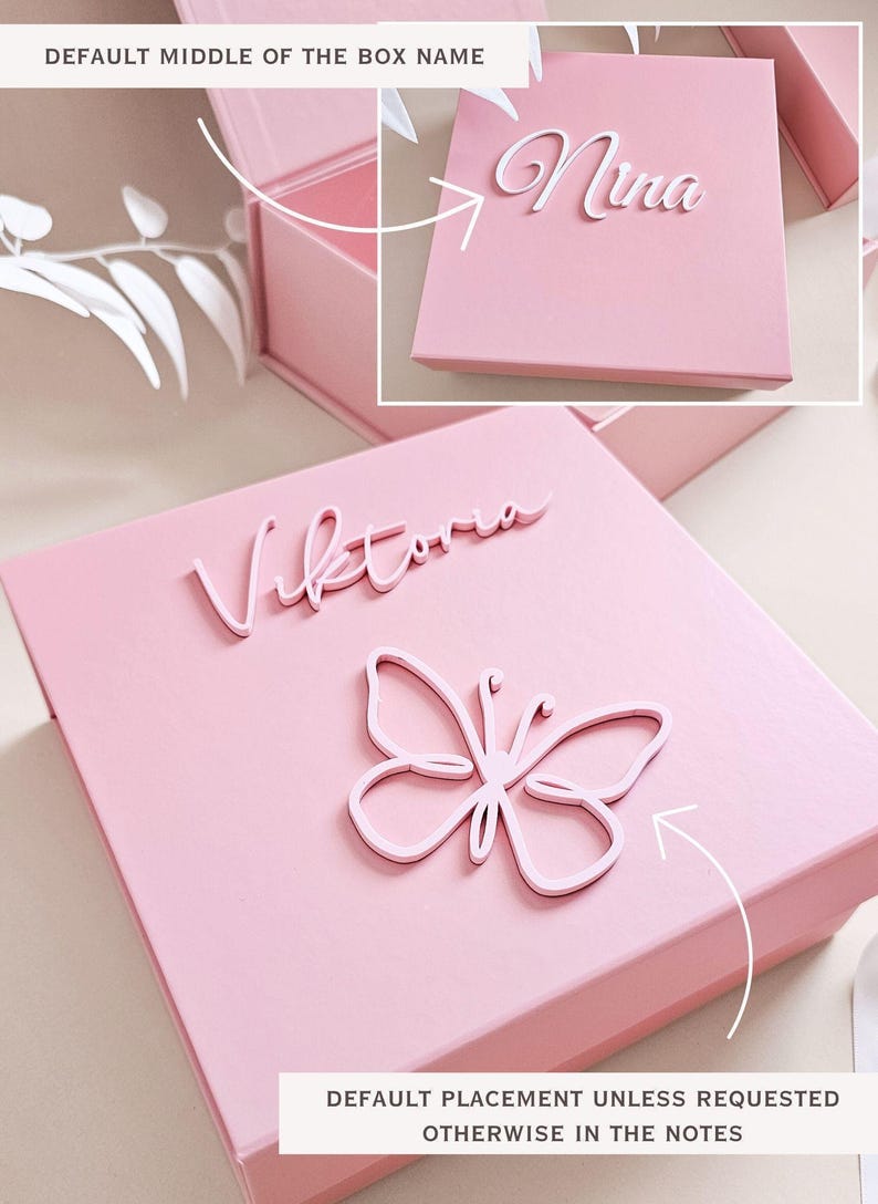 Custom Magnetic Box for Men Personalized Name Gift Luxury Box with Lid Groomsmen Proposal for Him Birthday Present Husband Empty Box Son image 8